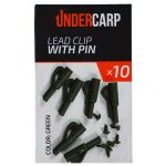 Lead Clip with Pin Green