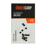 Rubber Bead Brown 4 mm