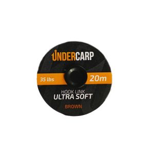 Hook Link Ultra Soft 35lbs20m Brown undercarp