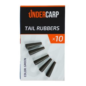 Tail Rubbers Green undercarp