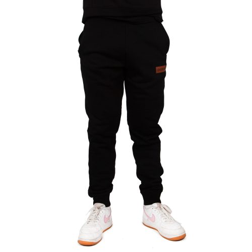 black fishing Joggers-Black Unisex