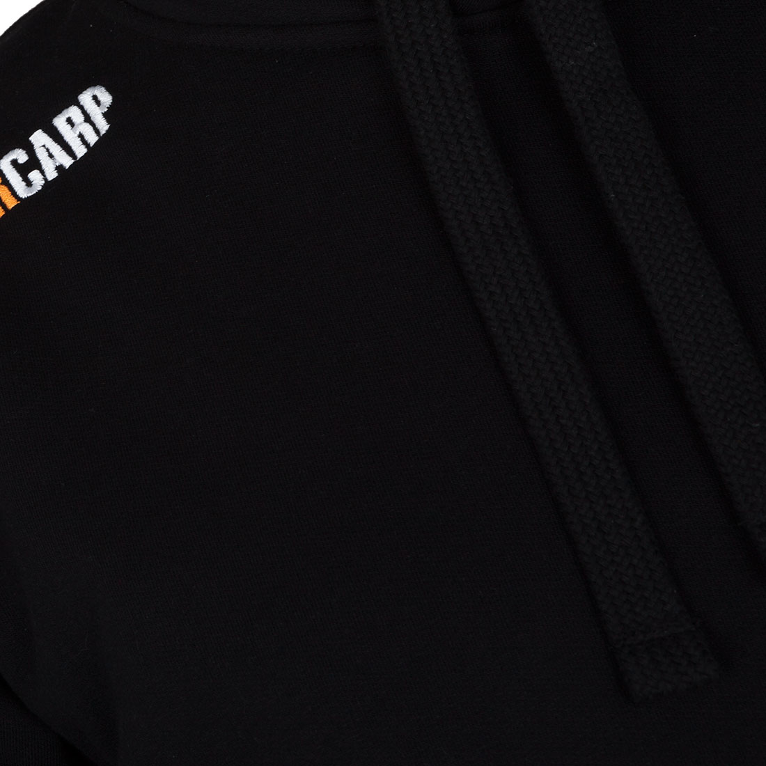 carp wear Men’s Zip Hoody Black