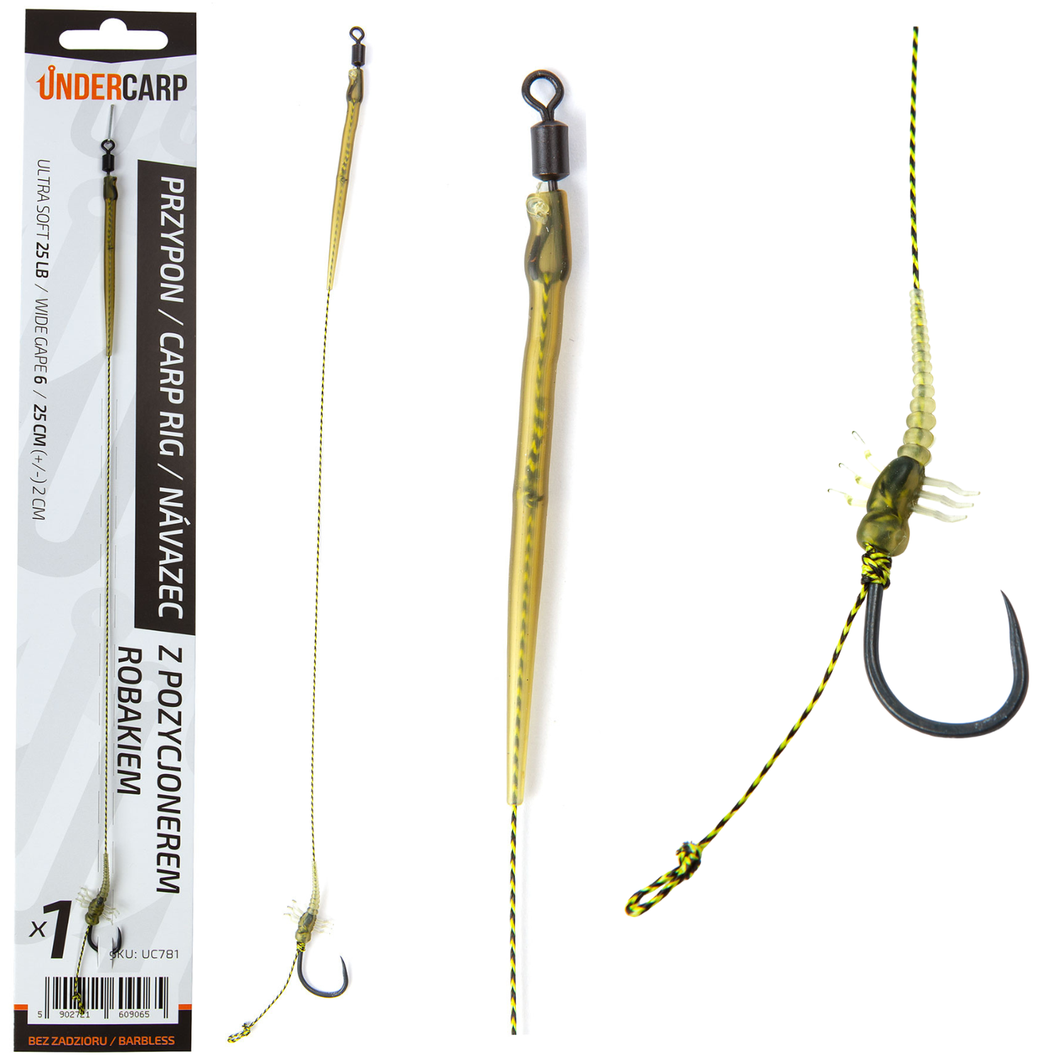 Ready Rig with Rig Aligner Worm 6 undercarp