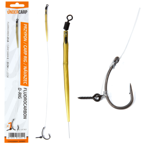 undercarp Ready Rig Fluorocarbon D-Rig 2 undercarp Ready Rig Fluorocarbon D-Rig 2