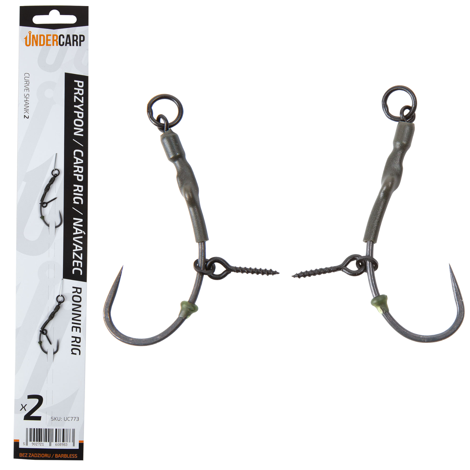 undercarp Ready Rig Ronnie Rig Barbless 2