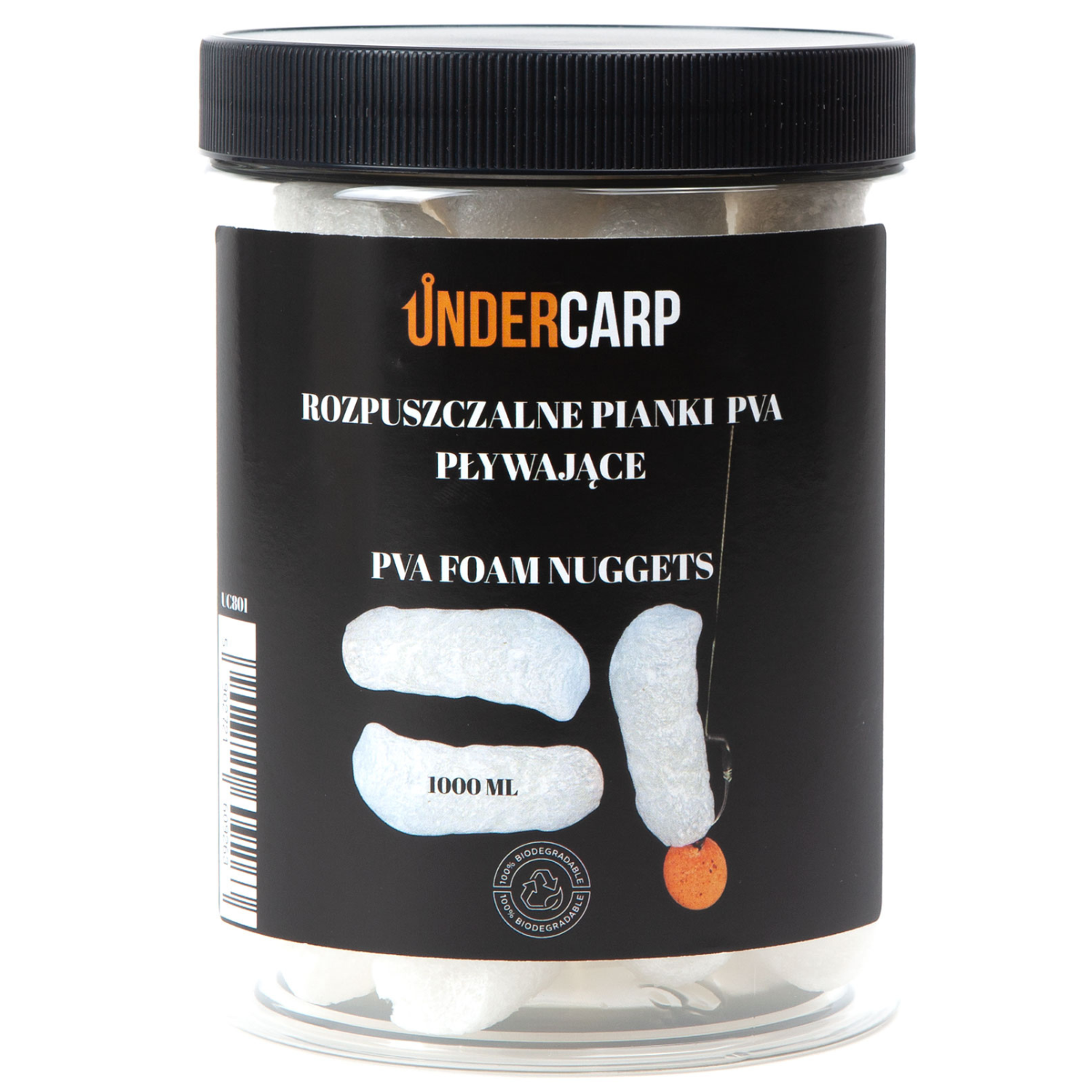 undercarp Water-soluble floating PVA foam Nuggets 1000 ml